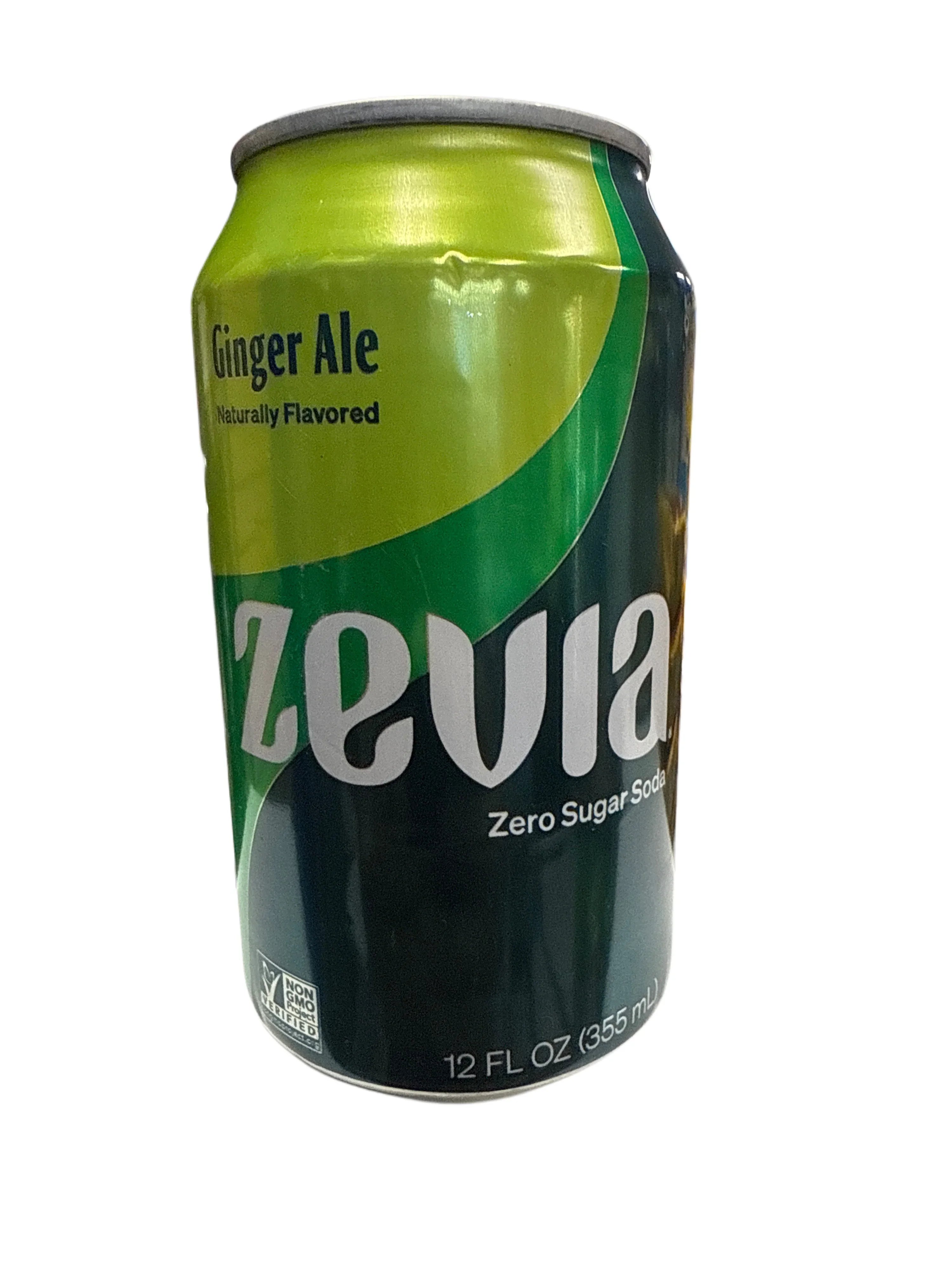 Zevia Zero Sugar Ginger Ale Flavoured Soda 355ML - Canadian Edition - www.Shopthatapp.com