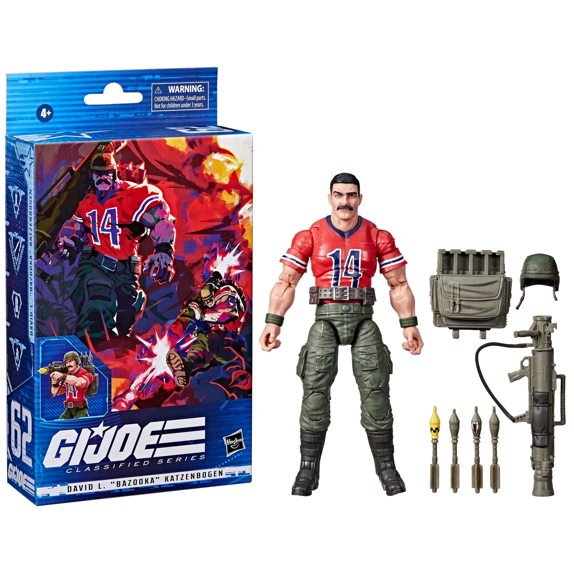 G.I. Joe Classified - David L. "Bazooka" Katzenbogen - 62 - www.Shopthatapp.com