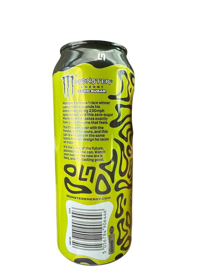 Monster Energy Zero Sugar Limited Edition Lando Norris 500ML - U.K Edition - www.Shopthatapp.com