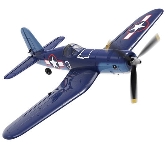 Avion F4U Corsair - Warbird RC 2,4 GHz 4 canaux, envergure de 400 mm, voltige à une touche