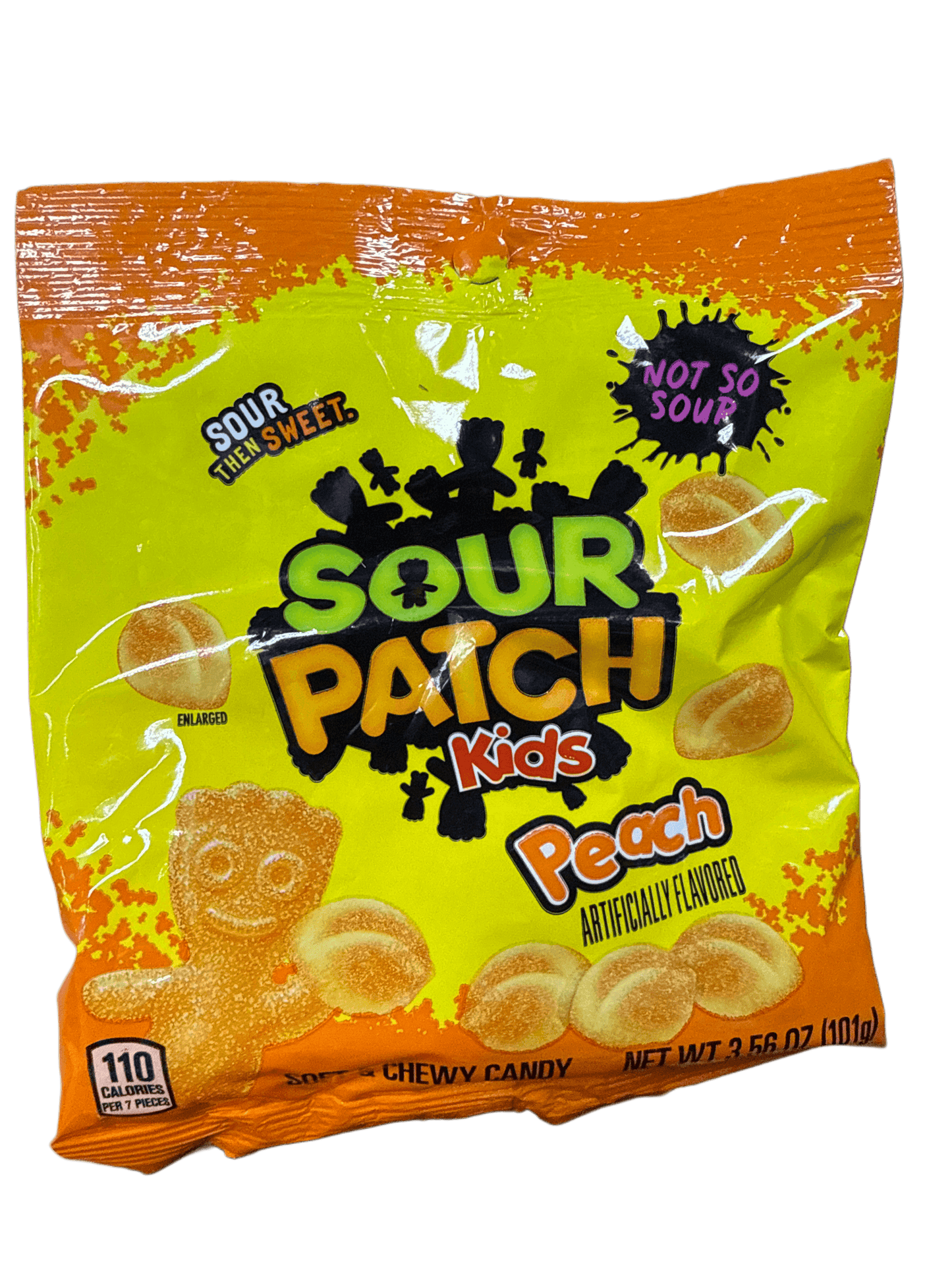 Sour Patch Kids Not So Sour Peach 101G - U.S Edition - www.Shopthatapp.com