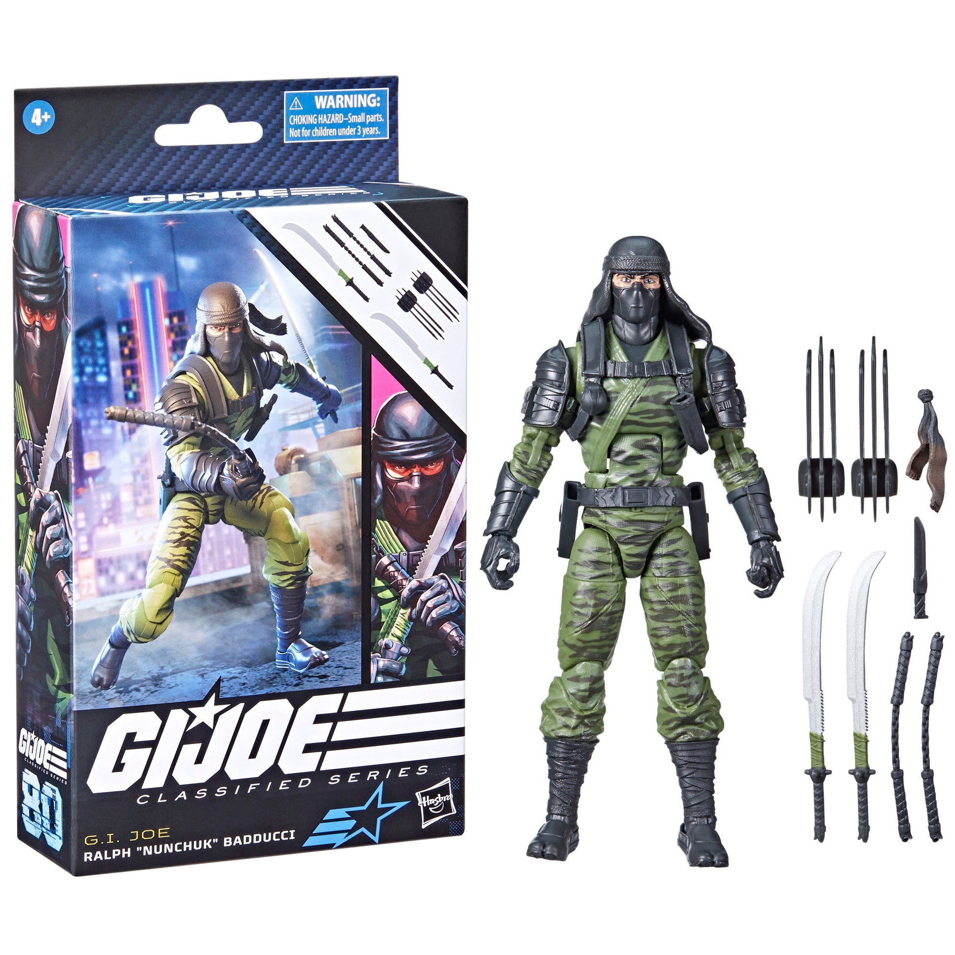 G.I. Joe Classified -  Ralph "Nunchuk" Badducci - 80 - www.Shopthatapp.com