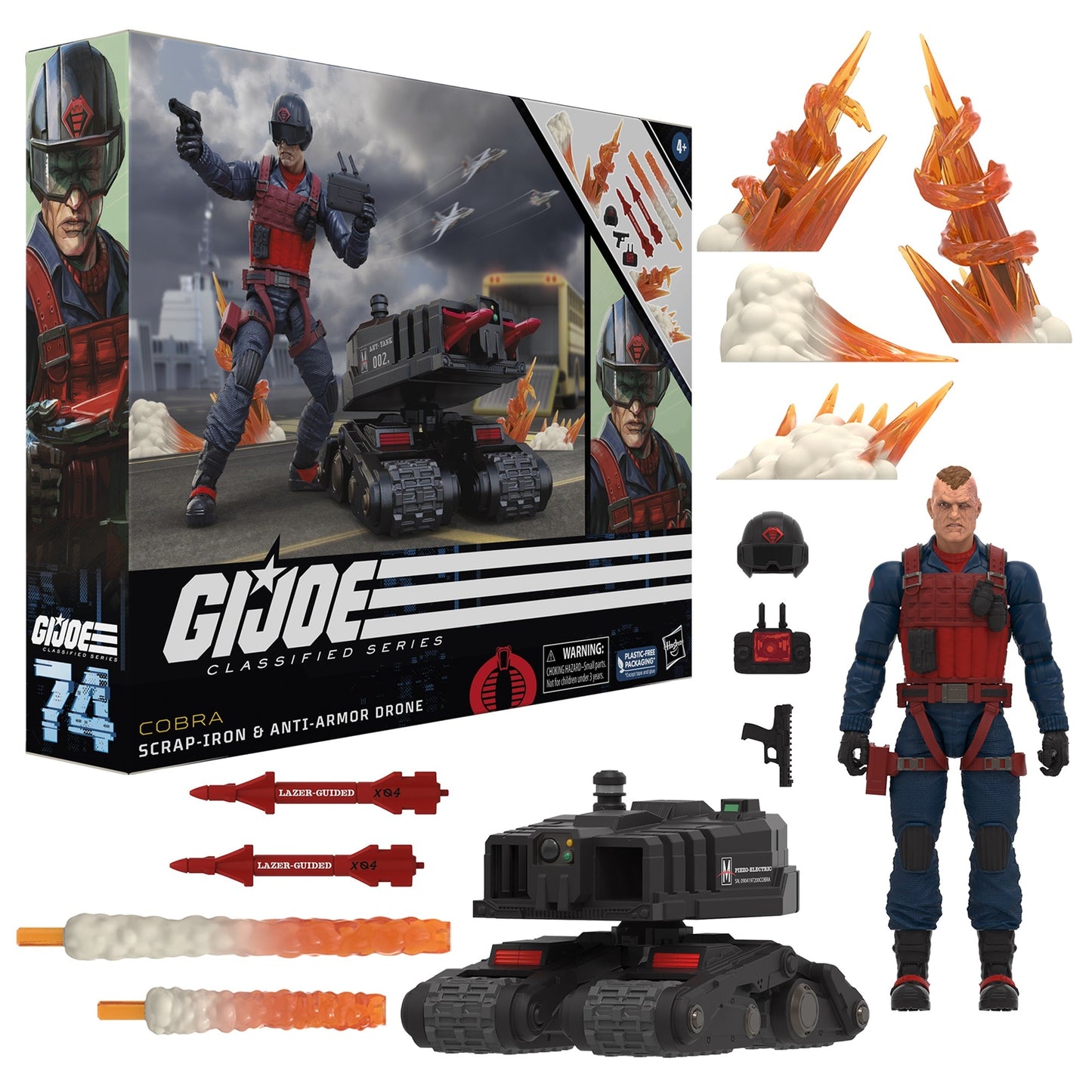 G.I. Joe Classified - Scrap-Iron & Anti-Armor Drone -74 - www.Shopthatapp.com