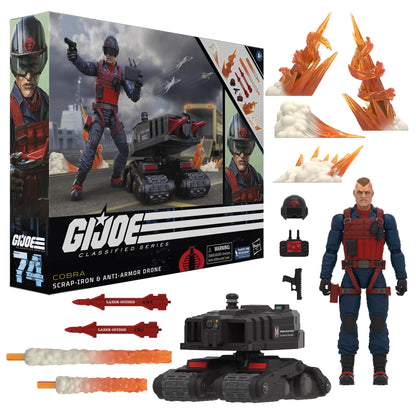 G.I. Joe Classified - Scrap-Iron & Anti-Armor Drone -74 - www.Shopthatapp.com