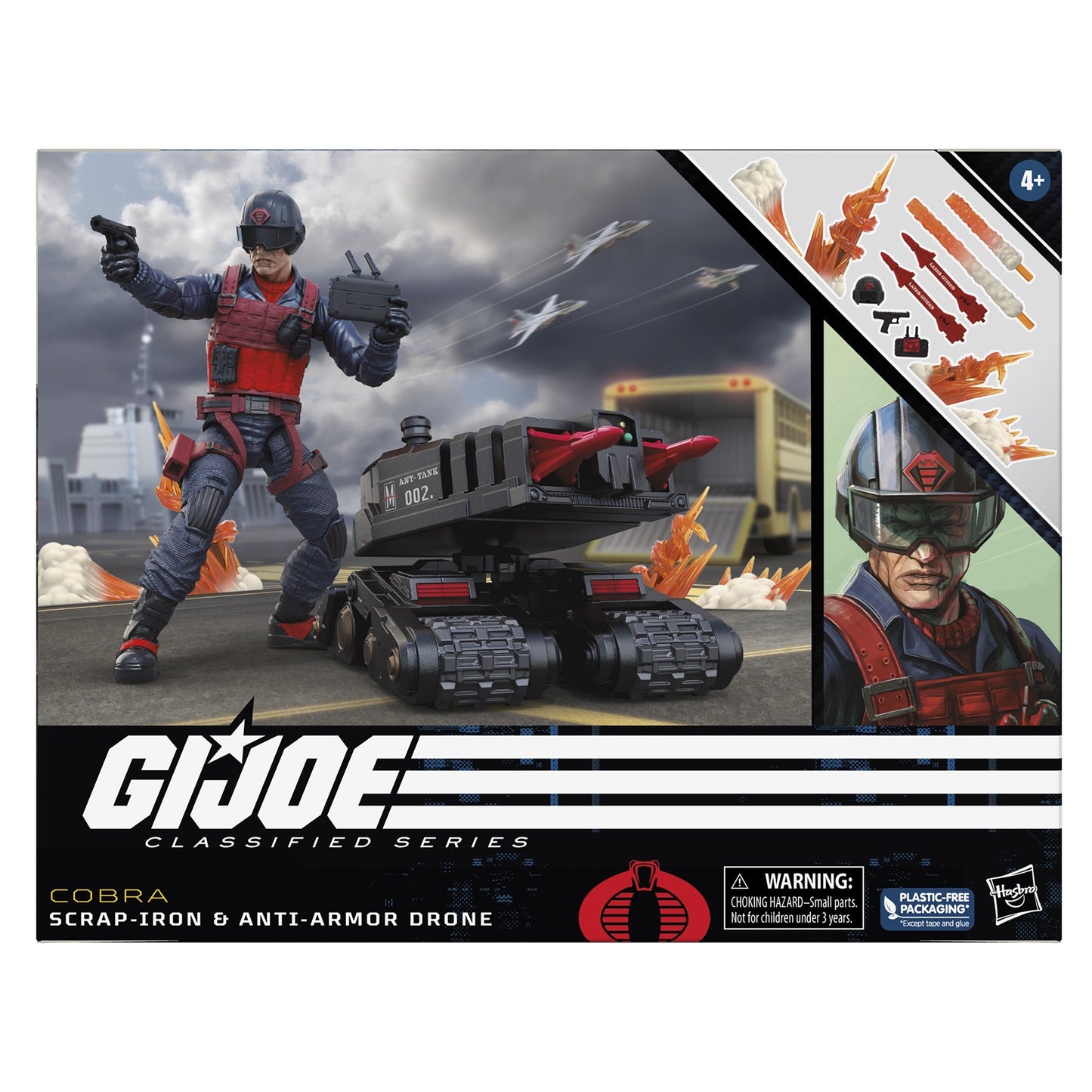 G.I. Joe Classified - Scrap-Iron & Anti-Armor Drone -74 - www.Shopthatapp.com