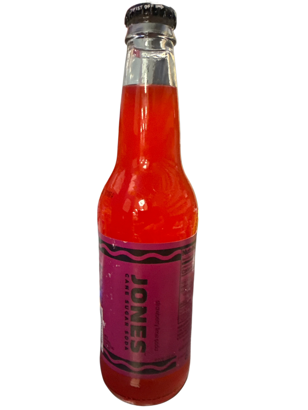 Jones Crayola Limited Edition Strawberry Lime Glass Bottle 355ML - U.S Edition - www.Shopthatapp.com