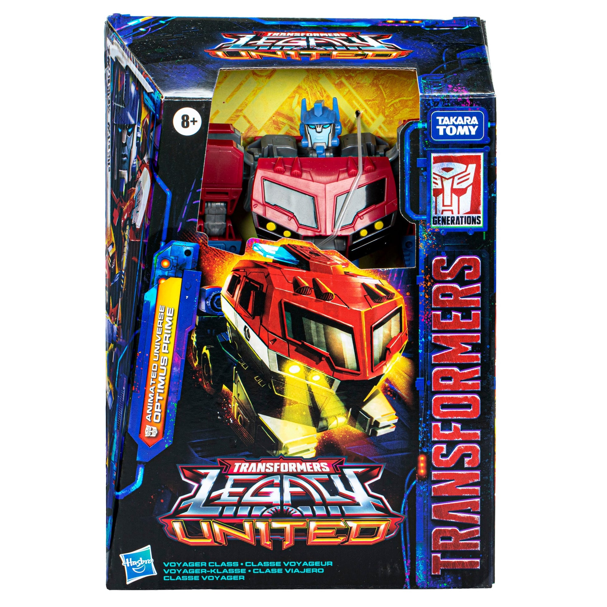 Transformers Legacy United - Voyager Class - Animated Universe Optimus Prime - www.Shopthatapp.com