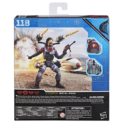 G.I. Joe Classified Series #118, Iron Grenadier Metal Head - www.Shopthatapp.com