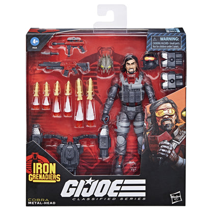 G.I. Joe Classified Series #118, Iron Grenadier Metal Head - www.Shopthatapp.com