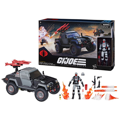 G.I. Joe Classified Series #120, Cobra Night Attack 4-WD Stinger & Driver - www.Shopthatapp.com