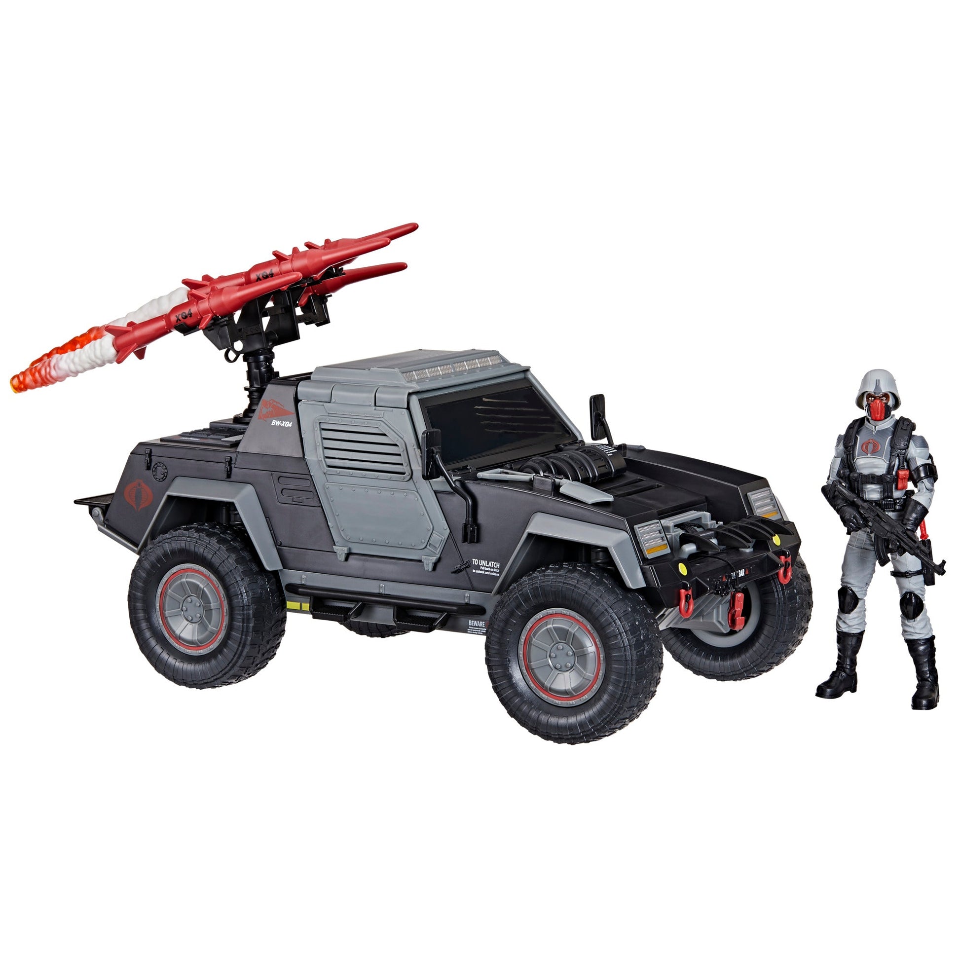 G.I. Joe Classified Series #120, Cobra Night Attack 4-WD Stinger & Driver - www.Shopthatapp.com