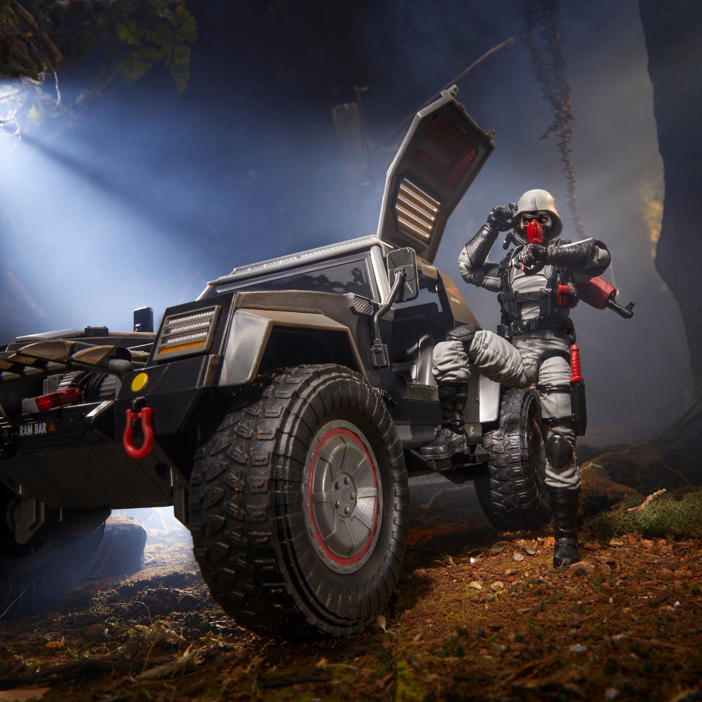 G.I. Joe Classified Series #120, Cobra Night Attack 4-WD Stinger & Driver - www.Shopthatapp.com