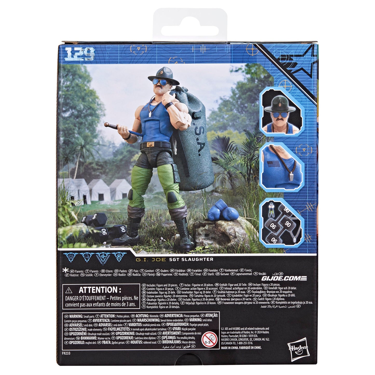 G.I. Joe Classified Series #129, Mad Marauders Sgt Slaughter - www.Shopthatapp.com