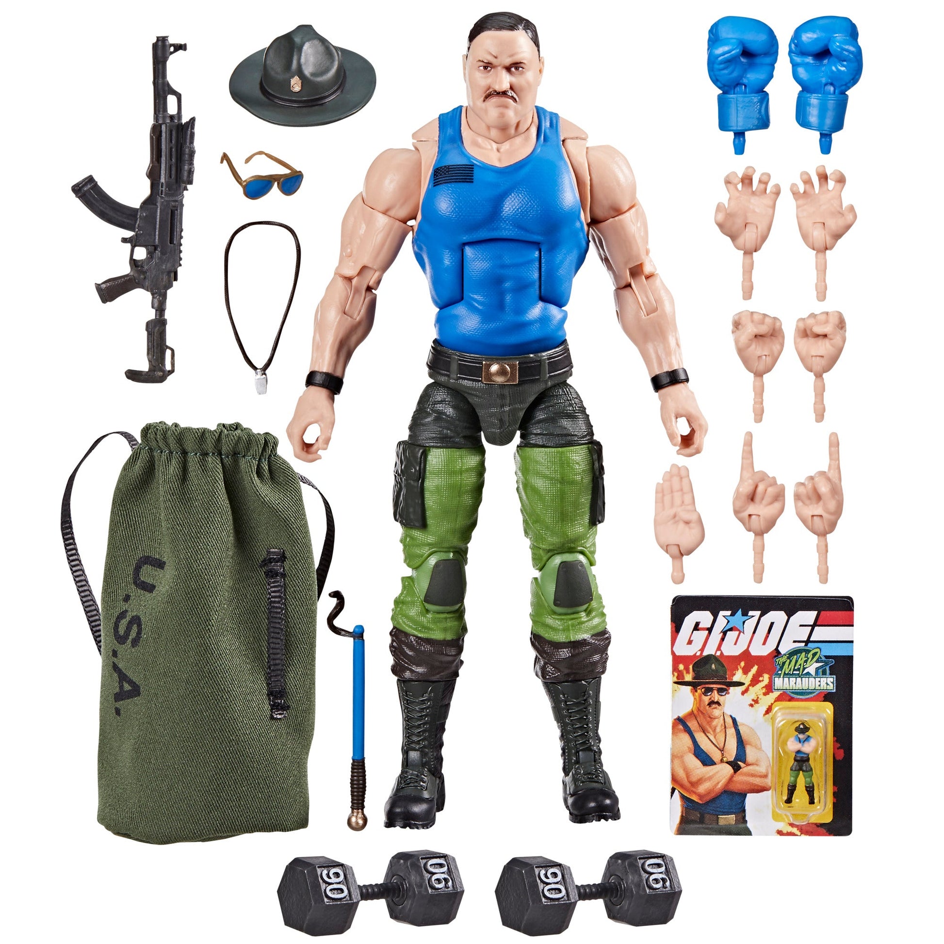 G.I. Joe Classified Series #129, Mad Marauders Sgt Slaughter - www.Shopthatapp.com
