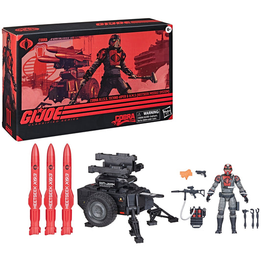 G.I. Joe Classified Series #111 - Cobra H.I.S.S. Techno-Viper & H.M.S. (HEETSEEK MISSILE SYSTEM) - www.Shopthatapp.com