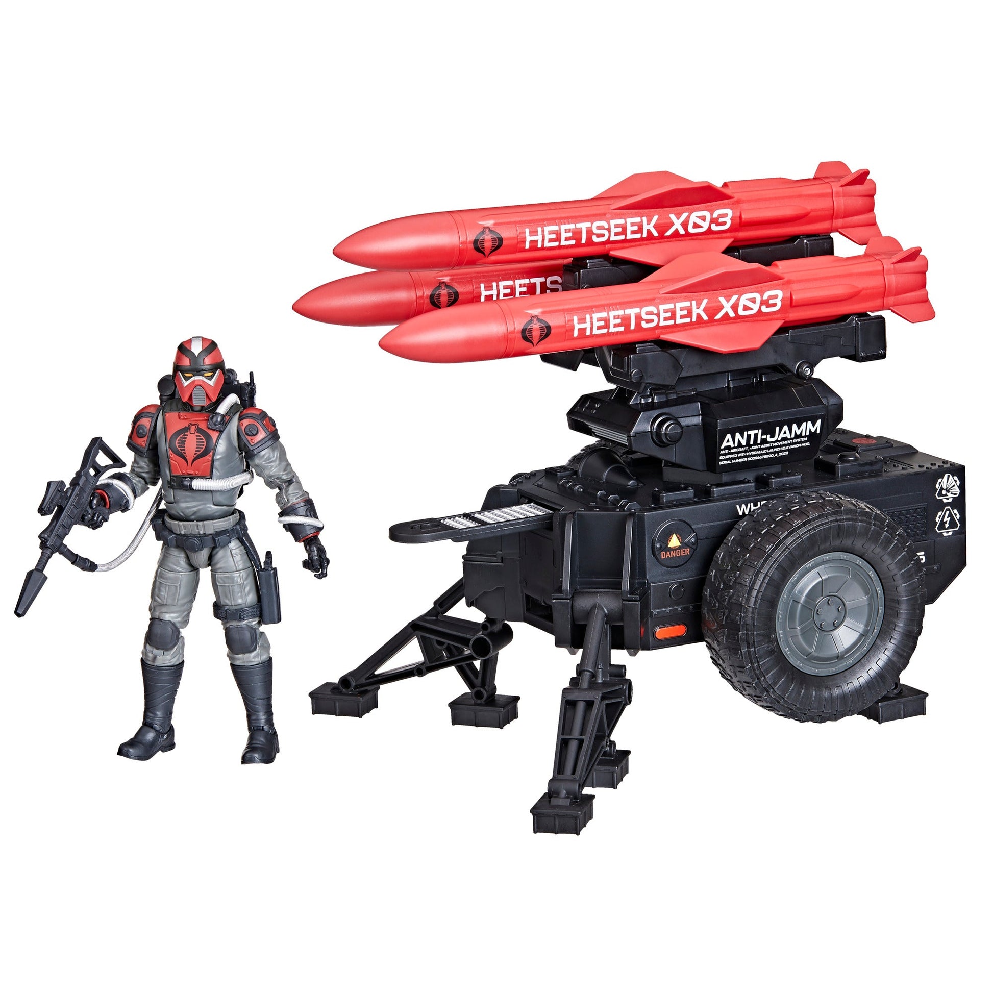 G.I. Joe Classified Series #111 - Cobra H.I.S.S. Techno-Viper & H.M.S. (HEETSEEK MISSILE SYSTEM) - www.Shopthatapp.com