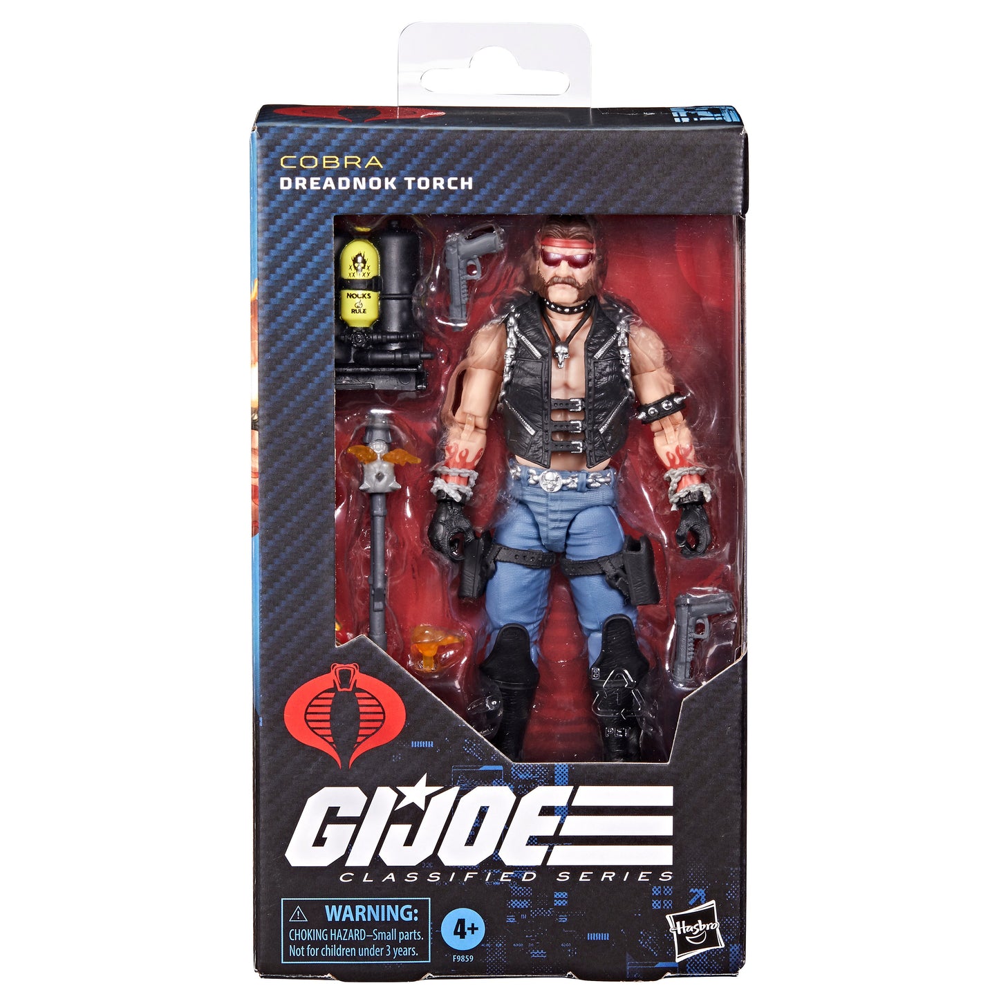G.I. Joe Classified Series #123, Dreadnok Torch - www.Shopthatapp.com