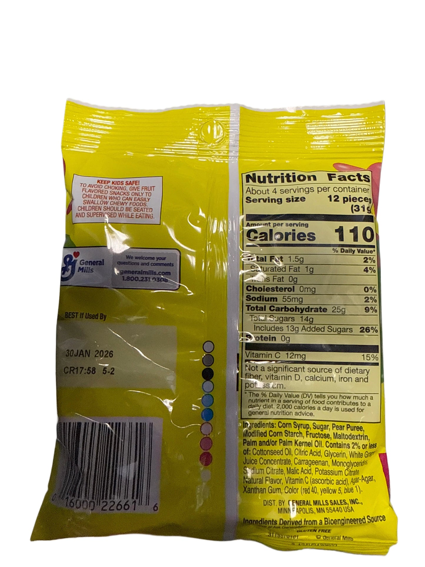 Fruit Gushers Watermelon And Sour Apple 120G - U.S Edition - www.Shopthatapp.com