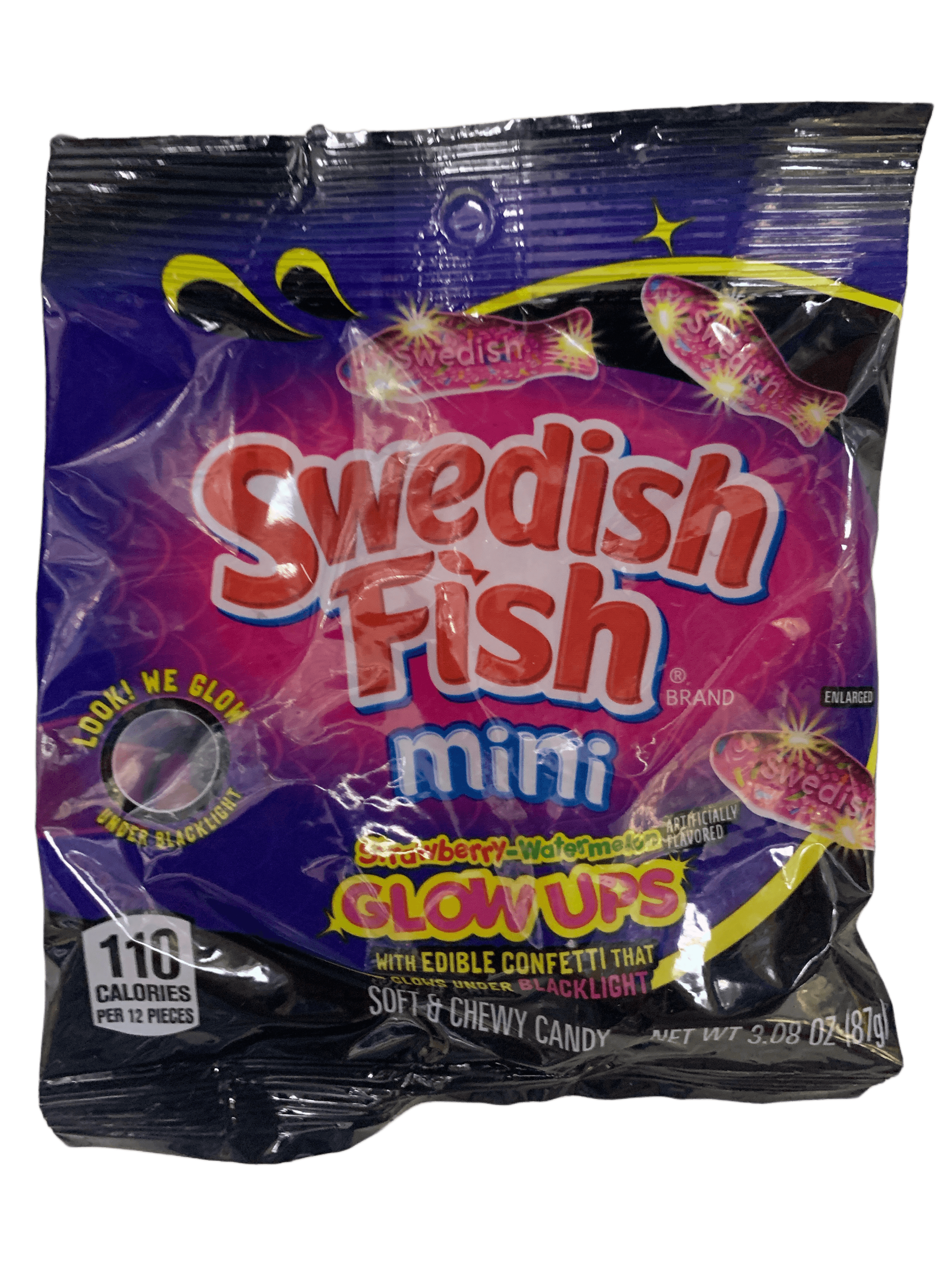 Swedish Fish Glow Ups 3.08OZ - U.S Edition - www.Shopthatapp.com