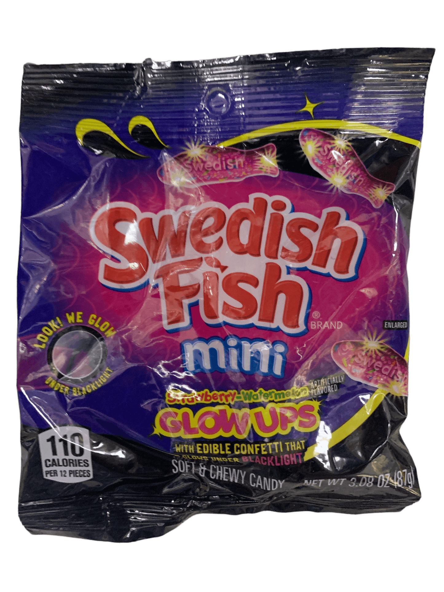Swedish Fish Glow Ups 3.08OZ - U.S Edition - www.Shopthatapp.com