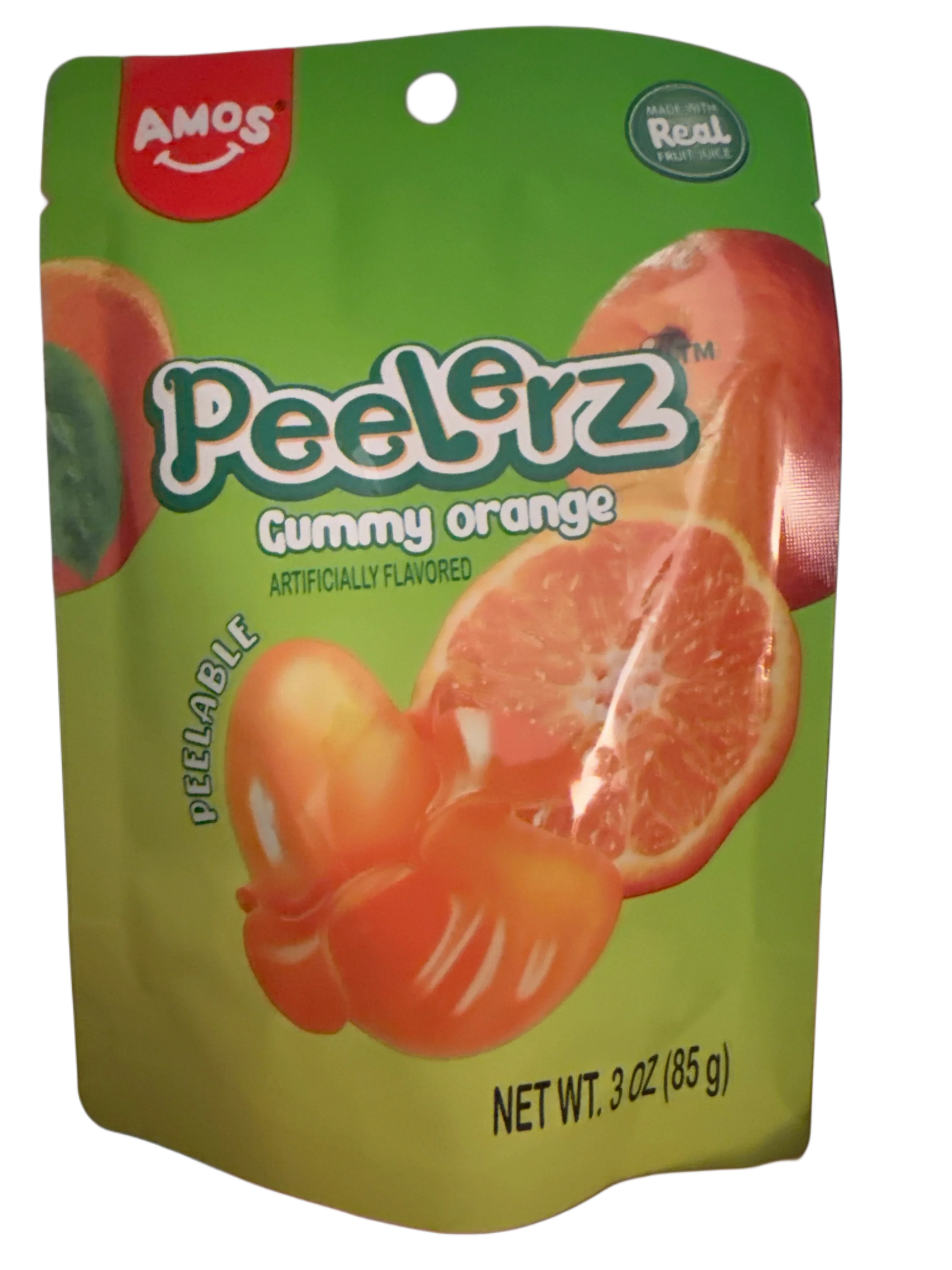 Amos Peelerz Gummy Orange 85G - U.S Edition - www.Shopthatapp.com
