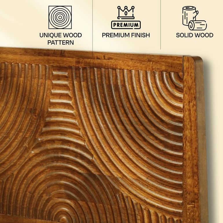 Harmony Platform Bed Frame with Headboard - www.Shopthatapp.com