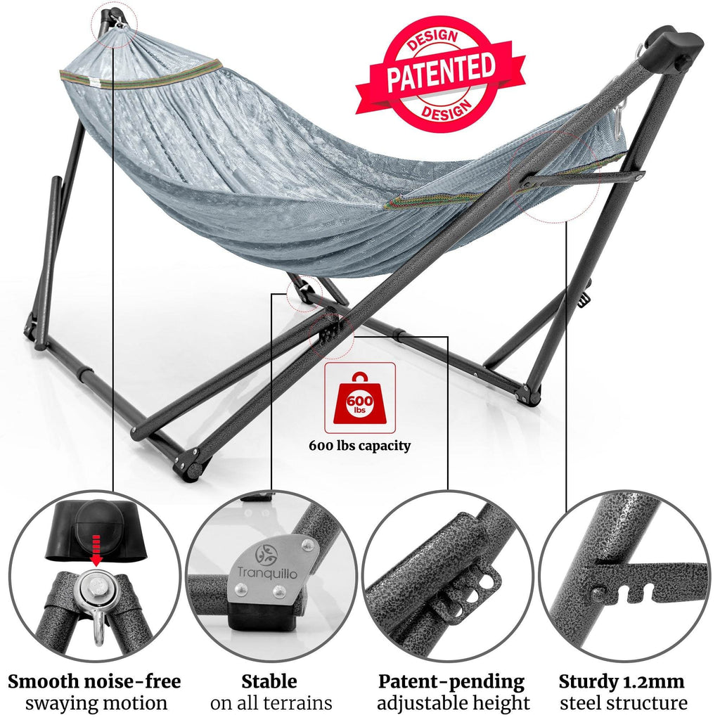 Tranquillo Comfort Set Original Hammock Stand - www.Shopthatapp.com
