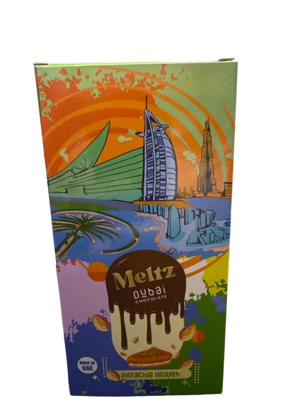 Meltz Dubai Chocolate Pistachio Knafeh Flavour 192G - Dubai Edition - www.Shopthatapp.com