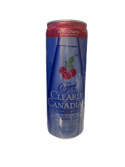 Clearly Canadian Sparkling Wild Cherry Cans 355ML - Canadian Edition - www.Shopthatapp.com