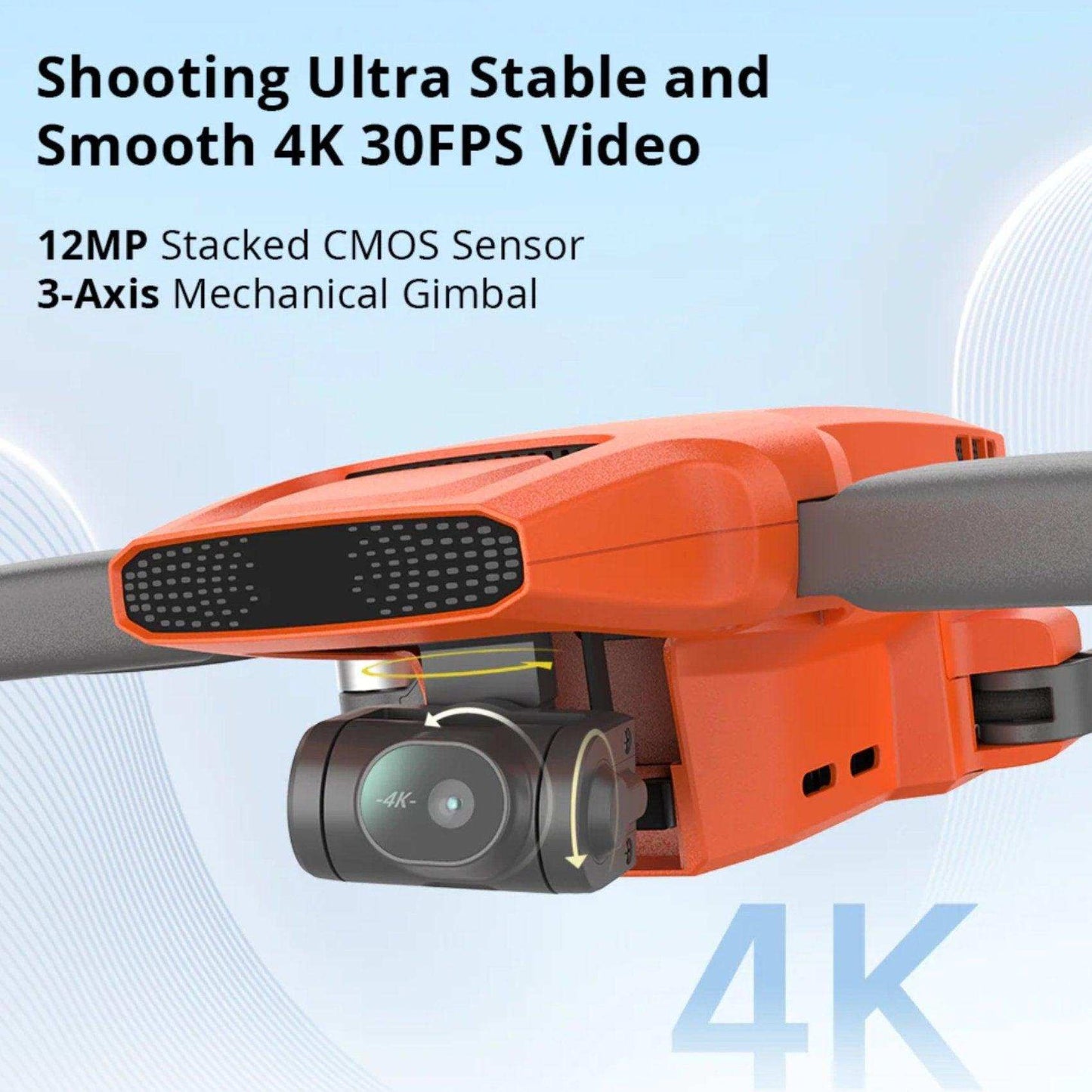 FIMI X8 MINI V2 GPS Drone with 4K Camera Professional 245g ultra-lightweight 31 Mins Flight Time 9KM Video Transmission, 3-Axis Gimbal 2 Intelligent Batteries 128GB | TUTT - www.Shopthatapp.com #