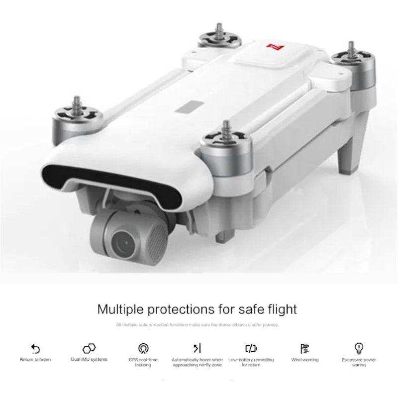 FIMI X8SE 2022 V2 Drone Camera Professional GPS 4K Foldable RC Quadcopter, 35-min Flight Time, 10km Video Transmission, Follow me, 3-Axis Gimbal (2 Batteries+Megaphone) 128GB TUTT - www.Shopthatapp.com #