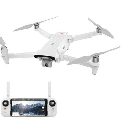 FIMI X8SE 2022 V2 Drone Camera Professional GPS 4K Foldable RC Quadcopter, 35-min Flight Time, 10km Video Transmission, Follow me, 3-Axis Gimbal (2 Batteries+Megaphone) 128GB TUTT - www.Shopthatapp.com #