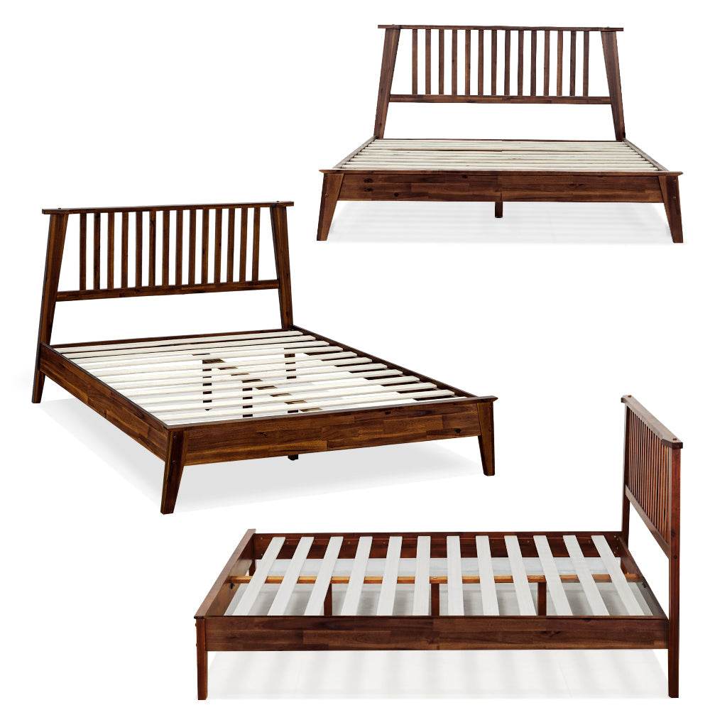Kaylin Solid Wood Bed Frame - www.Shopthatapp.com