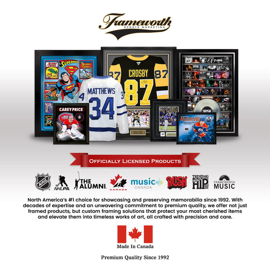 Leon Draisaitl Framed Pin & Plate Edmonton Oilers - www.Shopthatapp.com