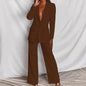 Fashion Business Women's Clothing Long Sleeve Trousers Suit - www.Shopthatapp.com