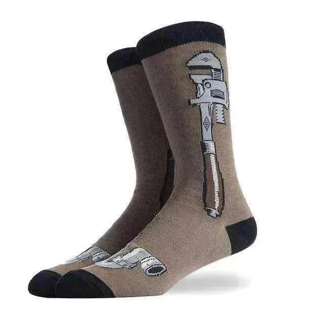 Fashion Creative Hamburger Pizza Alien Men Socks Cute Series - www.Shopthatapp.com