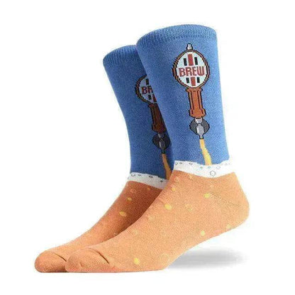 Fashion Creative Hamburger Pizza Alien Men Socks Cute Series - www.Shopthatapp.com