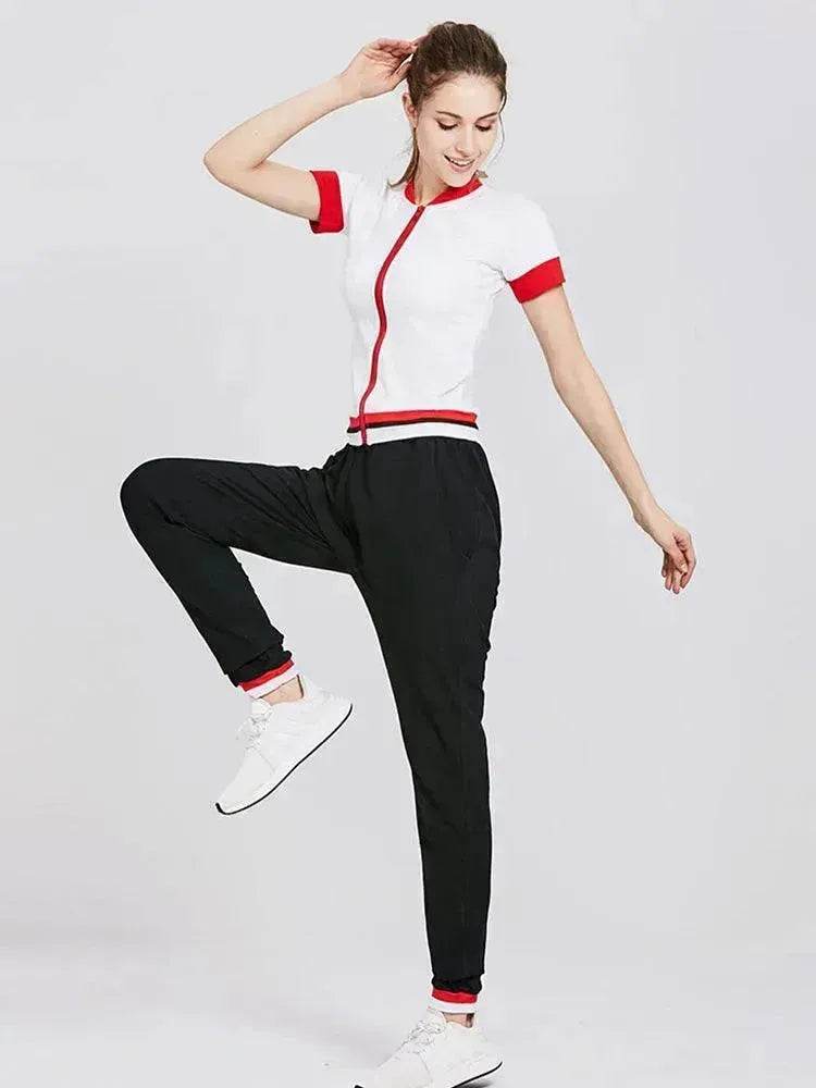 Fashion Fitness Wear Women Outdoor Running Gym Sports Suit - www.Shopthatapp.com #