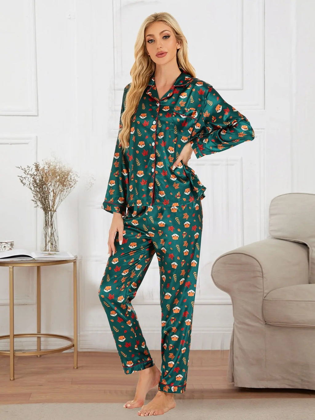 Fashion Home Wear Suit Pajamas For Women - www.Shopthatapp.com