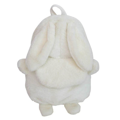 Fashion Mini Small Plush Cute Bunny Backpack for Girls - www.Shopthatapp.com #