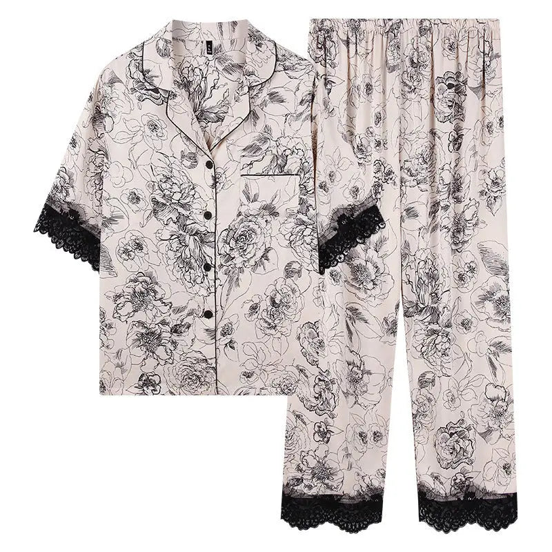 Fashion New Silk Pajamas For Women - www.Shopthatapp.com
