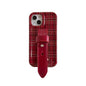 Fashion New Year Wine Red Plaid Phone Case - www.Shopthatapp.com