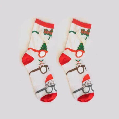 Fashion Simple Magnetic Christmas Socks For Men And Women - www.Shopthatapp.com