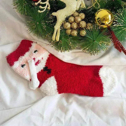 Fashion Simple Magnetic Christmas Socks For Men And Women - www.Shopthatapp.com