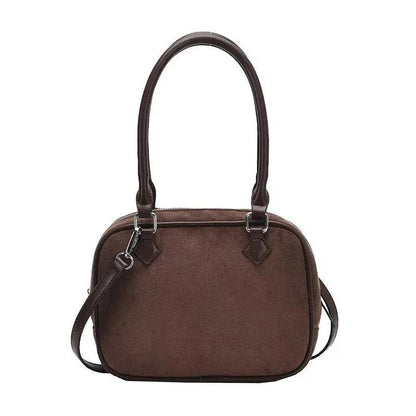 Fashion Special-interest Handbag Women's Crossbody Bag Suede - www.Shopthatapp.com #