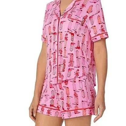 Fashion Striped Casual Two-piece Suit Pajamas For Women - www.Shopthatapp.com #