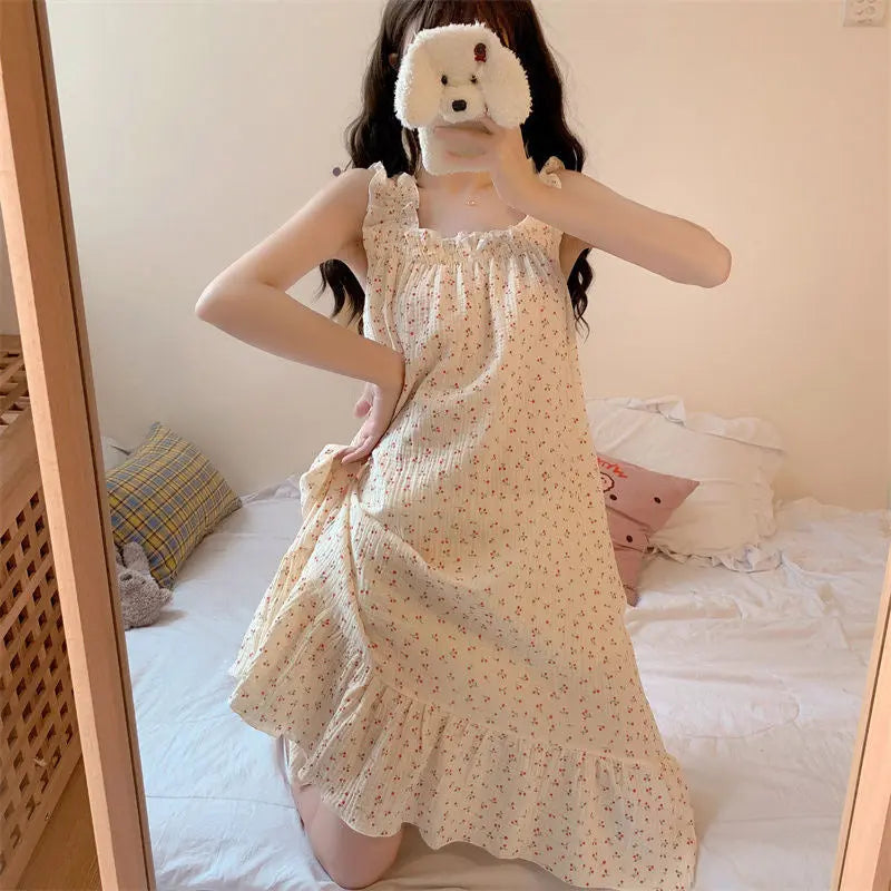 Fashion Suspender Skirt Pajamas For Women - www.Shopthatapp.com