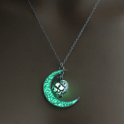 Fashion Trendy Men's Domineering Luminous Flame Dragon Necklace - www.Shopthatapp.com #