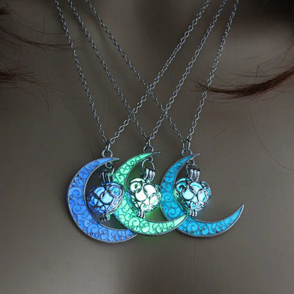 Fashion Trendy Men's Domineering Luminous Flame Dragon Necklace - www.Shopthatapp.com