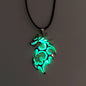 Fashion Trendy Men's Domineering Luminous Flame Dragon Necklace - www.Shopthatapp.com